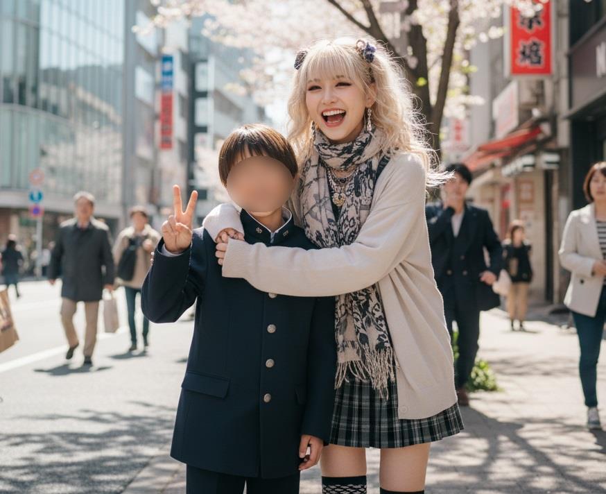 ギャル女子高生 手コキ