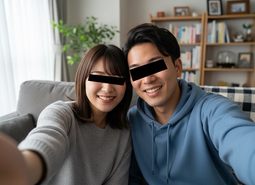 夫婦の夜の営み中出し