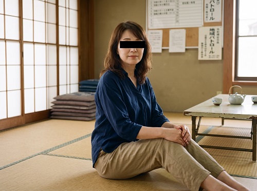 町内会五十路熟女個人撮影