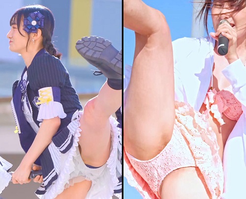 アイドル　パンチラ　エロ動画